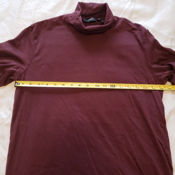 Theory Cotton/Cashmere Turtleneck - Picture 5 of 7